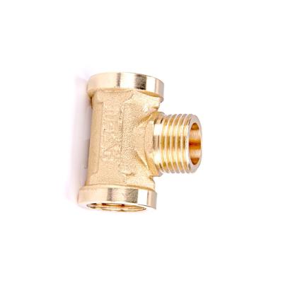 China Drinking water cold& good quality hot brass compression sanitary fitting for elbow copper tee duct brass fittings pipe extension fitting for sale