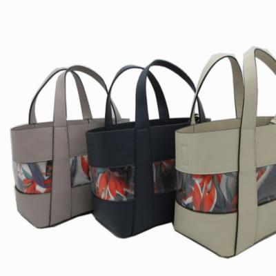 China Fashion 2021 Most Fashionable Custom Logo PU Leather Soft Tote Bags Multifunctional Fashion Ladies Tote Bags for sale