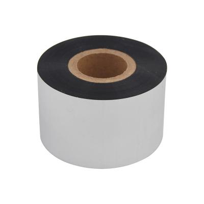 China COMPATIBLE Thermal Transfer Ribbon Roll Company Name Printing Custom Ribbon Washable Wax Black Resin for sale