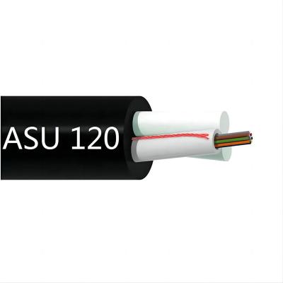 China ASU Fiber Optic Cable Mini ADSS For Aerial Communication 12F In Span 80m 120m for sale