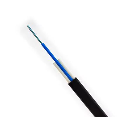 China Outdoor  Optic Cable GYFXTBY Fiber Optical Cable FTTX Aerial Flat Drop Cable G652D for sale