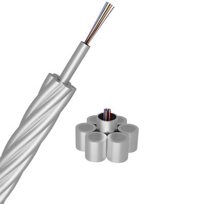 China OPGW-kabel voor de centrale optische eenheid van de luchtkoppeling, enkelmodus G625D Te koop