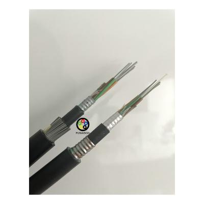 China Anti Rodent Underwater Fiber Optic Cable GYTA33 Underground Fiber Cable GYFTA53 for sale