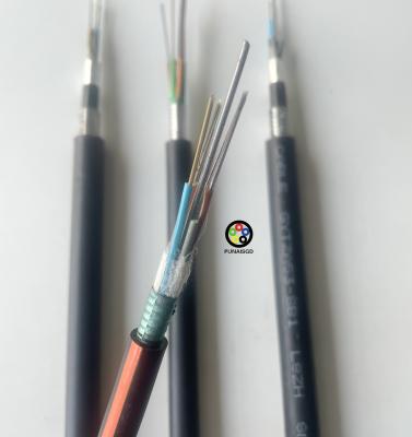 China Duct Cable Black MDPE Jacket GYTS 96 Core Fiber Optic Cable Outdoor Duct Optical Fiber Cable for sale