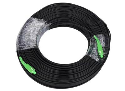 China FTTH Products Optical Cable FTTH Self-Supporting GJYXCH Indoor Single-Mode Fiber 12 4 Cores for sale