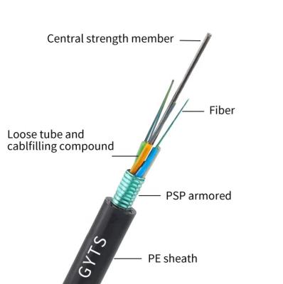 China Cable de condução 36 Core Outdoor Duct Armored Multi-Loose Tube SM 9/125um(G.652.D) à venda