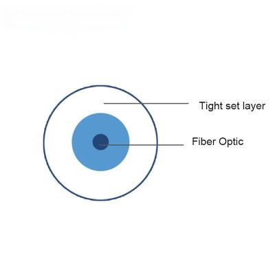 China UV Resistant High Strength Bare Fiber for Transparent Communication for sale