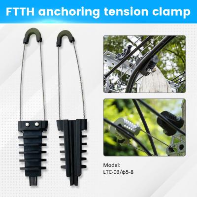 China Anchoring Clamp Tension Clamps For Insulating Conductor for sale