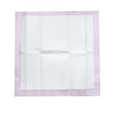 China 75*75cm High Printed Personal Car Incontinence Disposable Pink Absorbent Pads for sale