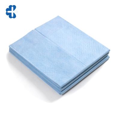 China Hospital Printed Comfy Disposable Underpad 0.152kg Soft Breathable for sale