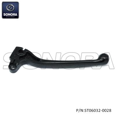 China High Quality Black Motorcycle Zipper Spare Parts ST06032-0028 Left Shiny Lever High Quality for sale