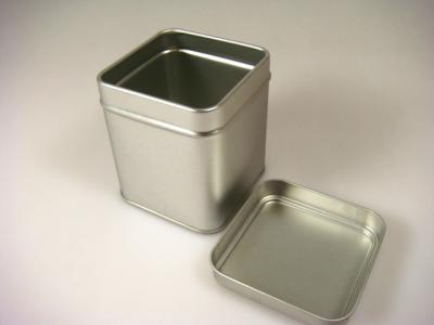 China 70x70x145mm Metal Tin Packaging Tea Tin Packaging Custom Tin Packaging Packaging Tins for sale