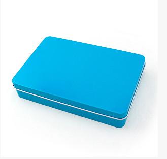 China 252x185x72mm Large Rectangular Tin Box Custom Cookie Tins Custom Tin Containers for sale