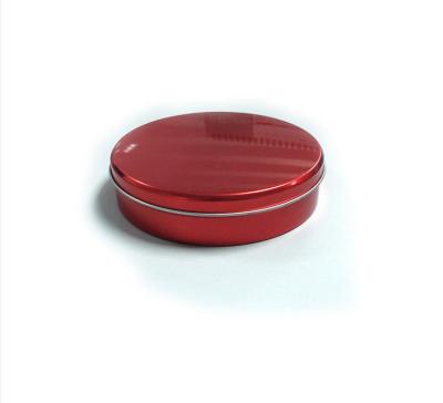 China Printing Fashionable Custom Small Metal Candy / Mint Beautiful / Round Storage Tins for sale