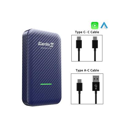 China Portable android auto apple carplay wireless Smart Dongle Adapter CP2A Multimedia Box for sale