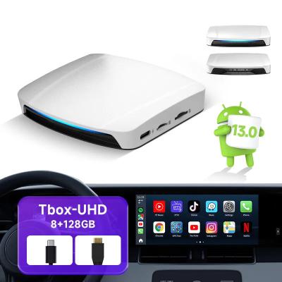 China Standalone Multimedia Video Box CPC200 TBox UHD SM6225 Android 13 8Gb 128Gb Adapter For Netflix for sale