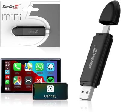 China Wired To Wireless Mini SE 5 Ai Smart Box Carplay Adapter Android Auto Wireless Carplay Dongle for sale