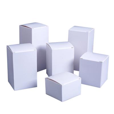 China Recyclable Customization Corrugated Box Packaging White Candle Box for sale