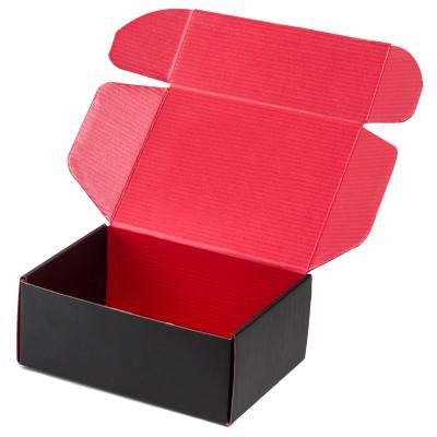 China Eco Frriendly Recyclable Mailing Mailer Shoe Apparel Cardboard Box Packaging Boxes Shipping Mailer Box For Shoes for sale