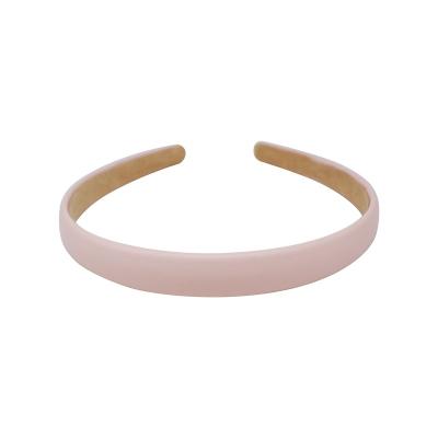 China 2022 New Moss Springs Leather Headband Candy Leather Headband Japanese and Korean Super Fairy Hairpin Accessories Hair Color Cream Headband for sale