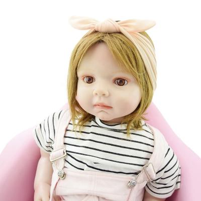 China Baby European and American Headwear style soft nylon knotted hair band rabbit ear headband for sale