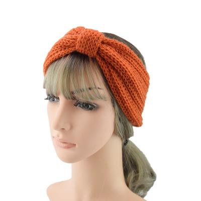 China Fashion good quality crochet knit for women wool headband knitted for sale