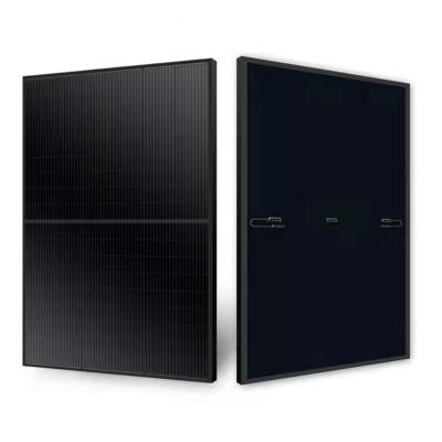 China Solar Power System 400 Watt All Black Mono Mono Crystal Solar Panels 410W Full Black Solar Panel 400W Solar Panel for sale