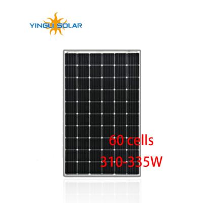 China Yingli A Grade 60 Half Price Commercial Mono Bifacial Cells 310W 315W 320W 325W 330W 335W Goods High Quality Solar Panel With Double Glass for sale