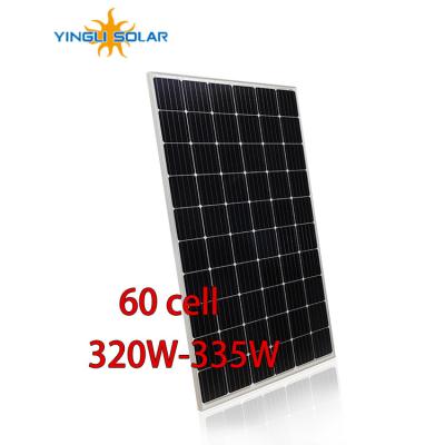 China Commercial Facial 60 Half Cell 12v 24v 36v 320w 325w 330w 335w High Efficiency Green Power Poly Yingli Solar Panel Angebote for sale