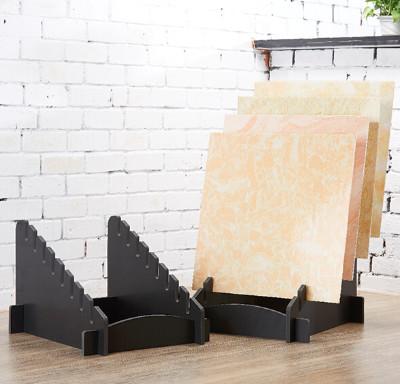 China Multi Purpose Ceramic Tile Display Stand / Granite Display Stand Anti Rust for sale