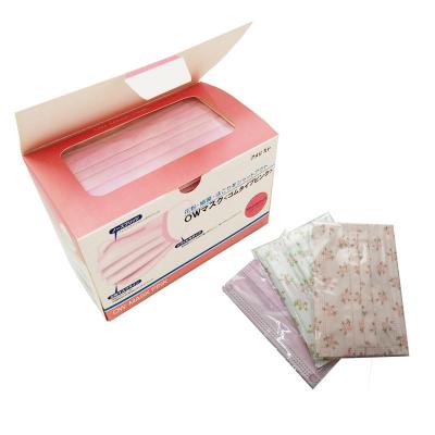 China Good Quality Medical Disposable Children's Disposable Masks Kids Mask Disposal Masks With Print for sale