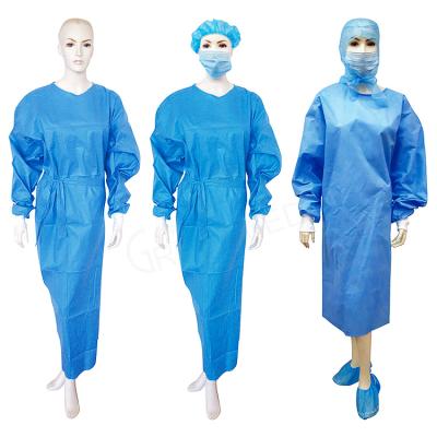 China Sms Surgical Gown Cloth Isolation Surgical Gown Surgical Gown Eco-friendly Sterile Medical for sale