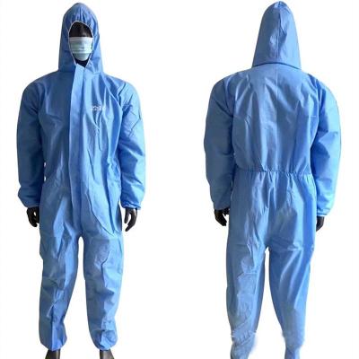 China Medical & Lab Nonwoven Full Body Protect Suit Clothing PP SMS SF Disposable Protective Suits for sale