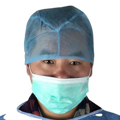 China PP Wholesale Disposable Medical Caps Non Woven Disposable Surgical Cap for sale