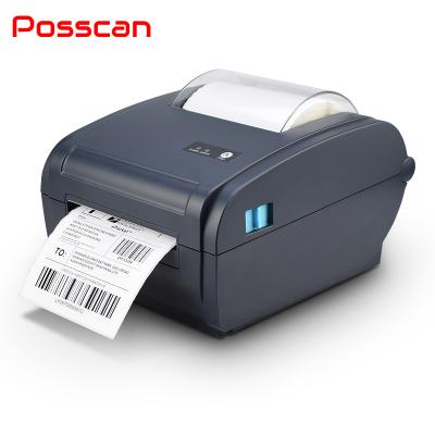 China Black and White Smart Android Packing Slip Address Blue-tooths Barcode Sticker 4*6 Thermal Shipping Label Printer for sale