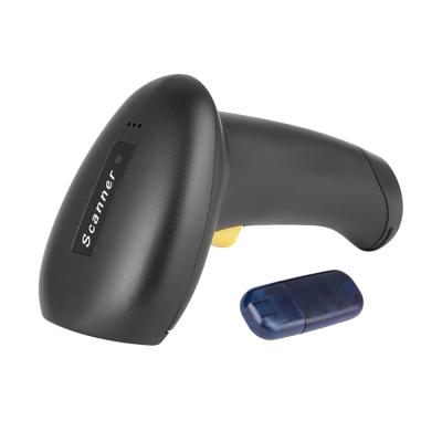 China Cheap ABS 3 In 1Handheld 2.4G Barcode Reader 1D 2D Barcode Scanner Blue-tooths Wireless for sale