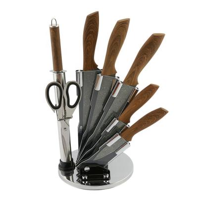 China 6 Pieces Durable High Quality Classic Stainless Steel Knife Set Non-Stick Coating for sale