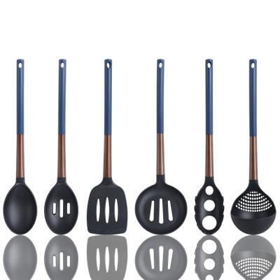 China High Sustainable Popular Design Brand Kitchen Cookware Sets Nylon With PP Handle Cooking Utensils for sale