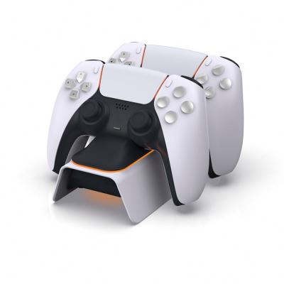 China Newest ABS PS5 Charging Dock For Plastic Charging Base For Ps5 Controller for sale