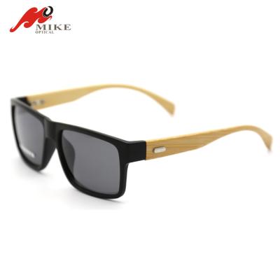 China OEM 2019 high quality wood bamboo sunglasses temple sunglass wooden sunglasses for sale