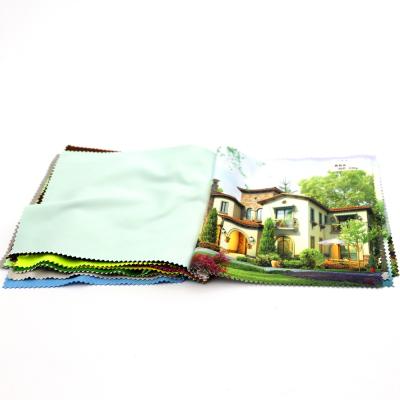 China Home Custom Logo Microfiber Glasses Optical Textile Cleaning Cloth for sale