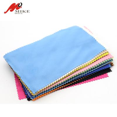 China Square Logo Custom Print Mini Microfiber Cleaning Cloth Coloful Glasses for sale