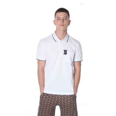 China Camisas de polo 100% de algodón para hombres sostenibles con logotipo personalizado en venta