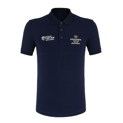 China Custom Logo Unisex Polo Shirts Anti Shrink Breathable For Work Printing for sale