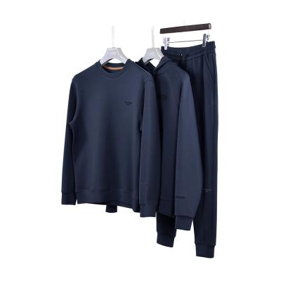 Cina Fleece abbigliamento da uomo set lunghezza completa jogger abbigliamento sportivo invernale antibatterico in vendita