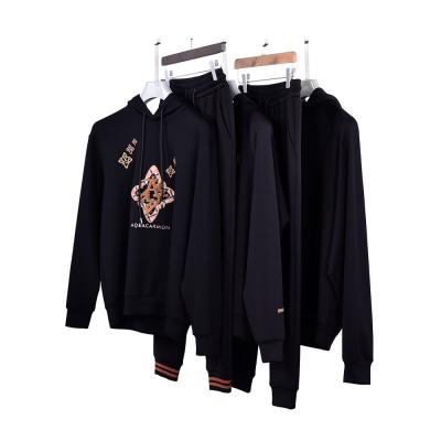 China Custom Logo Color Men's Hoodie and Pants Set 100% Cotton Mean Suits for Your Clothing for sale