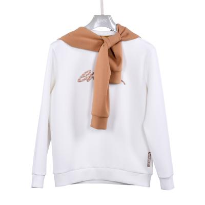 China Sport Woven Women'S Hoodies Sweatshirts Windproof Embroidery Printed 380 Grams for sale