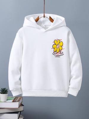 China 100% Baumwolle Kinder Hoodies Sweatshirts Seidenbildschirmdruck für den Außenbereich zu verkaufen