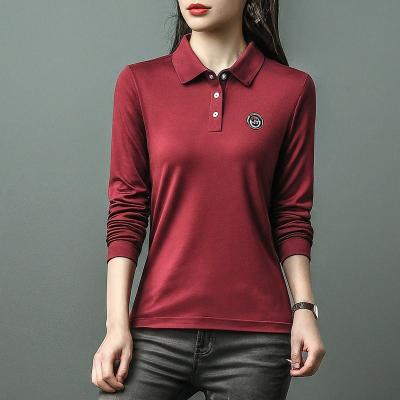 China Long Sleeve Unique Polo T Shirts Anti Pilling Cotton Sublimated for sale