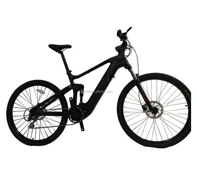 China 48v 500w Bafang Motor Drive 275 Mountain Ebike Ultra Mid Multifunction Full Carbon Fiber Emtb Suspension for sale